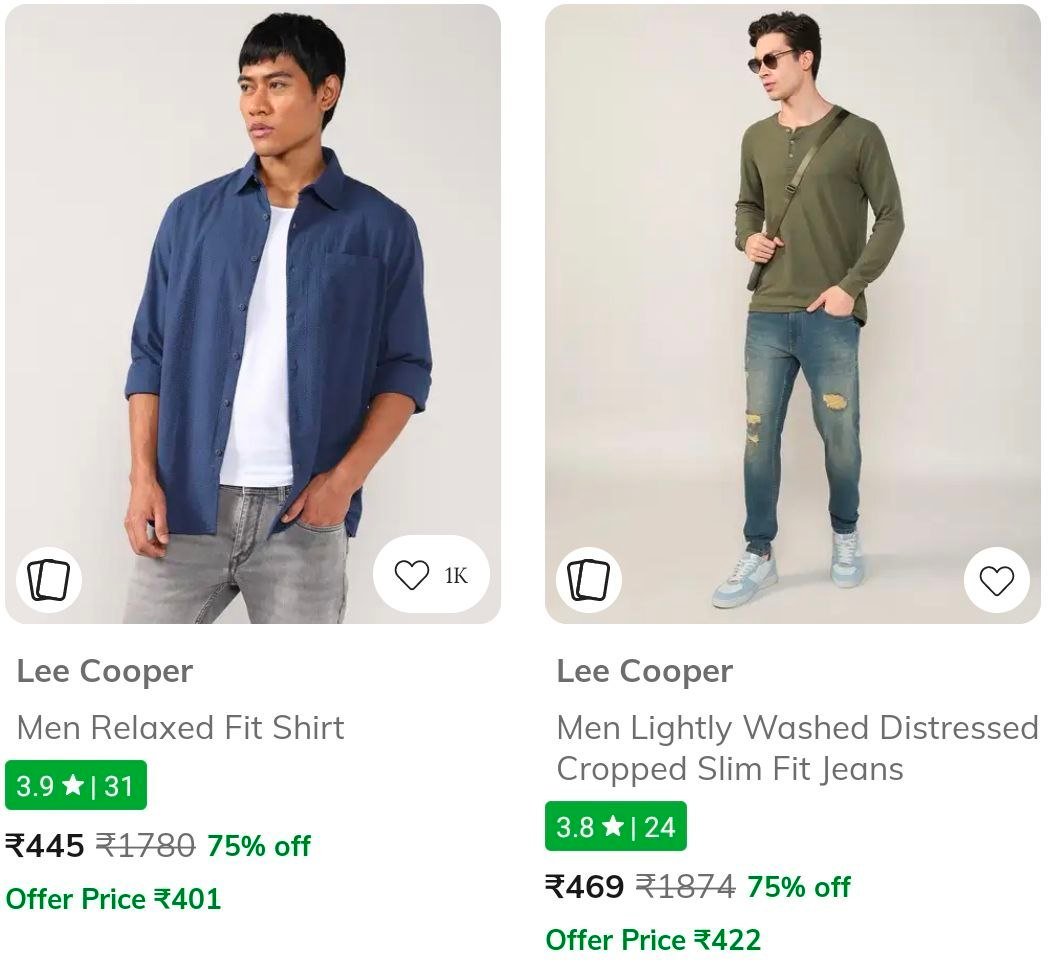 Ajio | Yousta Under 399


JP & LC Min 70%


More Details �