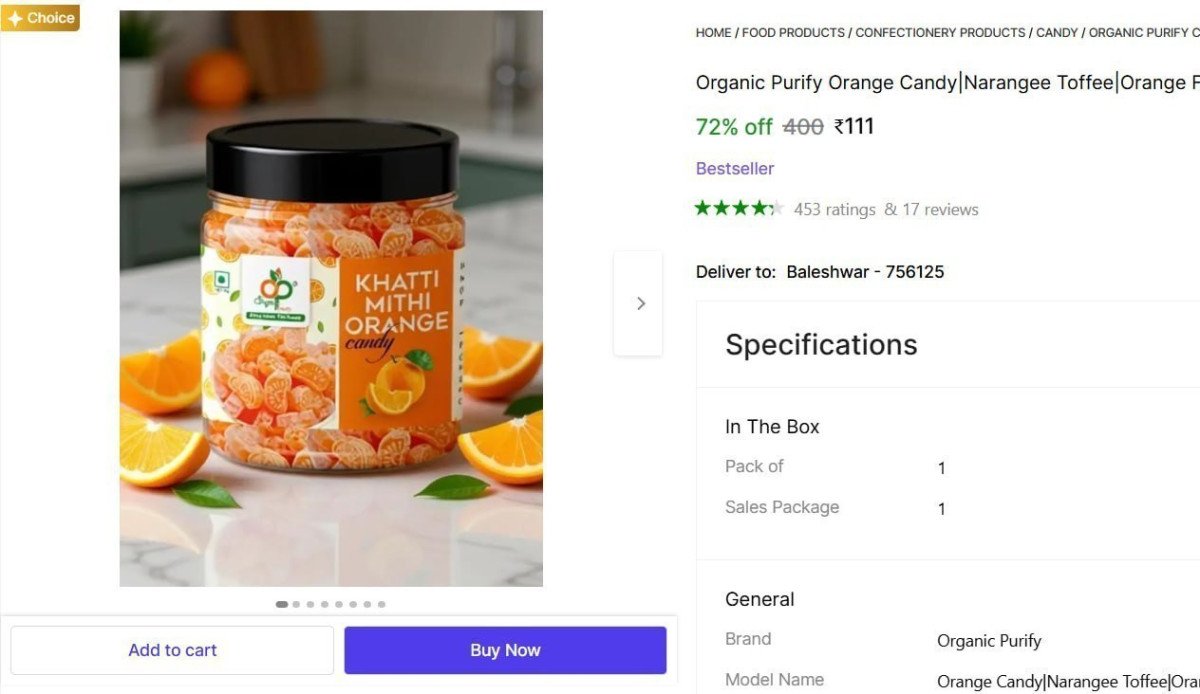 🔥  Orange Candy/Toffee (400 g) @ ₹111

🔗 

More Details 👉 

📢 Join WhatsApp Deals


#DealsHeaven #LootDeals #BestDeals
#deals 
#budgetfriendly 
#hotdeals
#trending
#dealoftheday