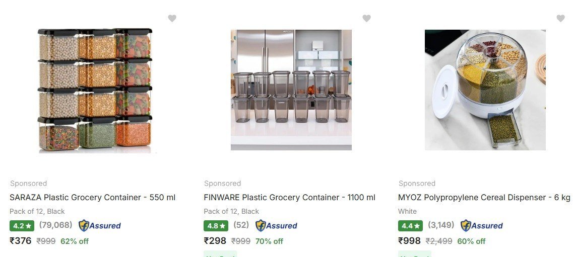 Flipkart | Grocery Container (Pack of 12) at Rs.298


More : 

More Details 👉 

📢 Join WhatsApp Deals


#DealsHeaven #LootDeals #BestDeals
#deals 
#budgetfriendly 
#hotdeals
#trending
#dealoft...