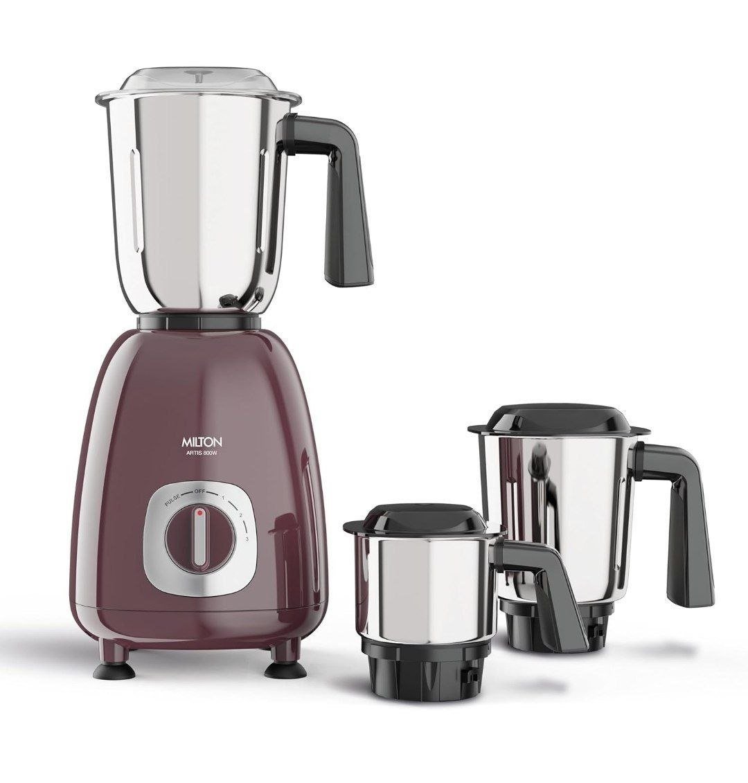 🔥🔥Milton Artis Mixer Grinder, ISI Certified, Grindstone Blade Technology, 3 Jar, 800 W (21000 RPM), 5 yr motor warranty, 2 yr product warranty I Wine

 ₹2496



More Details 👉 

📢 Join W...