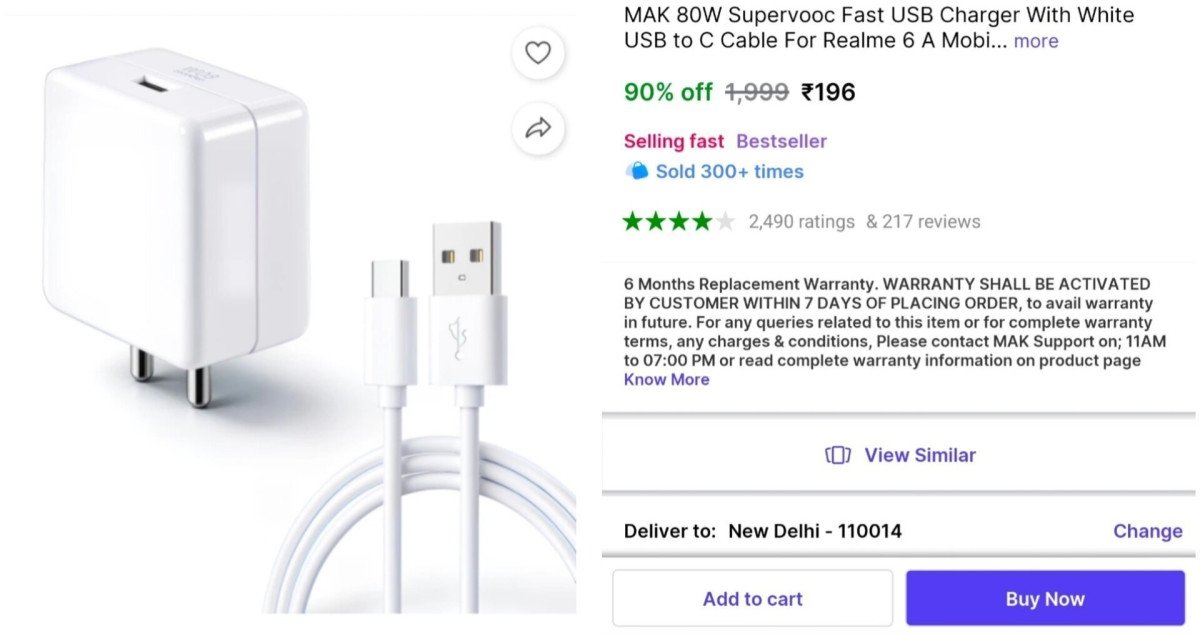 🔥  80W Charger with Cable at ₹196

🔗 

More Details 👉 

📢 Join WhatsApp Deals


#DealsHeaven #LootDeals #BestDeals
#deals 
#budgetfriendly 
#hotdeals
#trending
#dealoftheday
