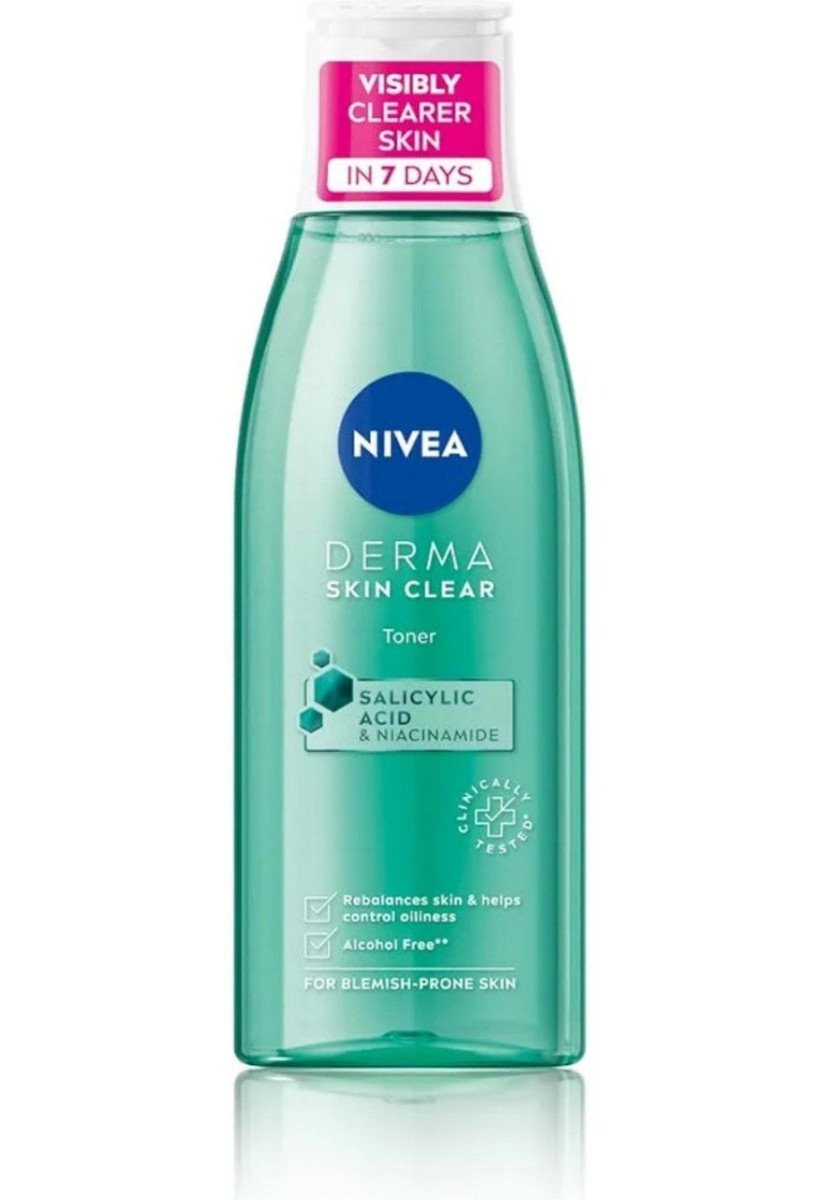 🔥🔥 NIVEA Derma Skin Clear Toner (200ml), Cleansing and