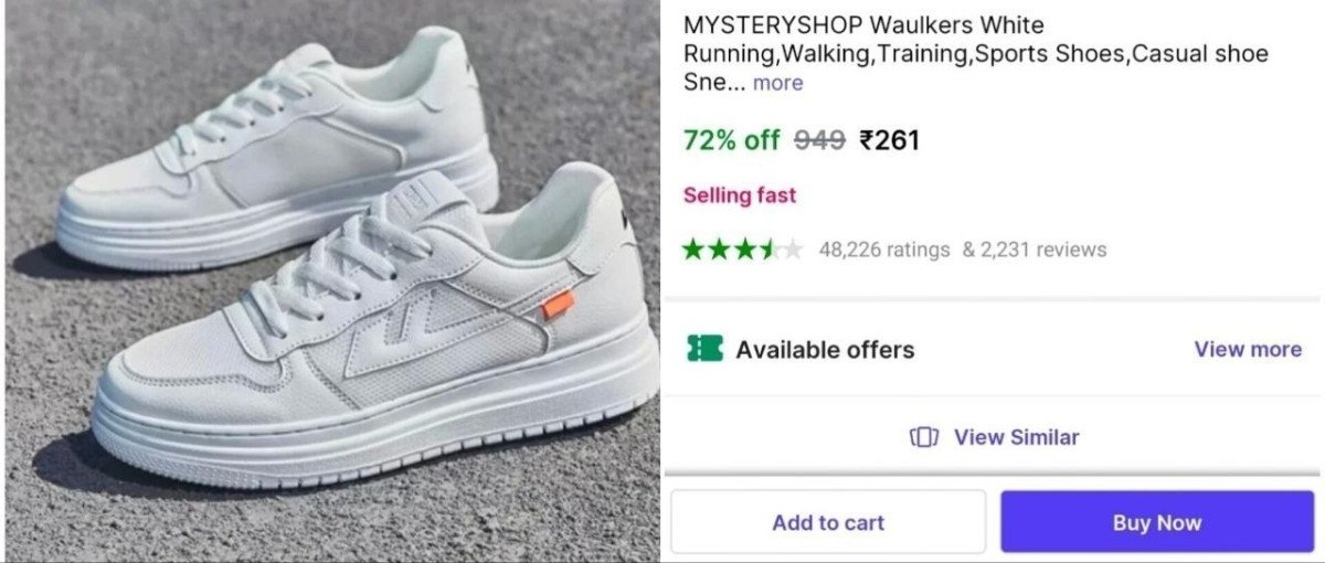 🔥  Men's White Sneakers at ₹261

🔗 

More Detail