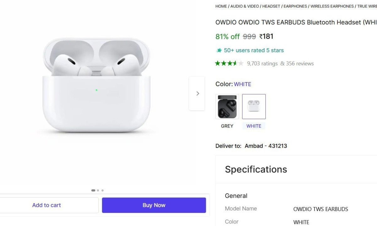 🔥  TWS EARBUDS Bluetooth Headset @ ₹181

🔗 
🔗 

More Details 👉 

📢 Join WhatsApp Deals


#DealsHeaven #LootDeals #BestDeals
#deals 
#budgetfriendly 
#hotdeals
#trending
#dealoft...