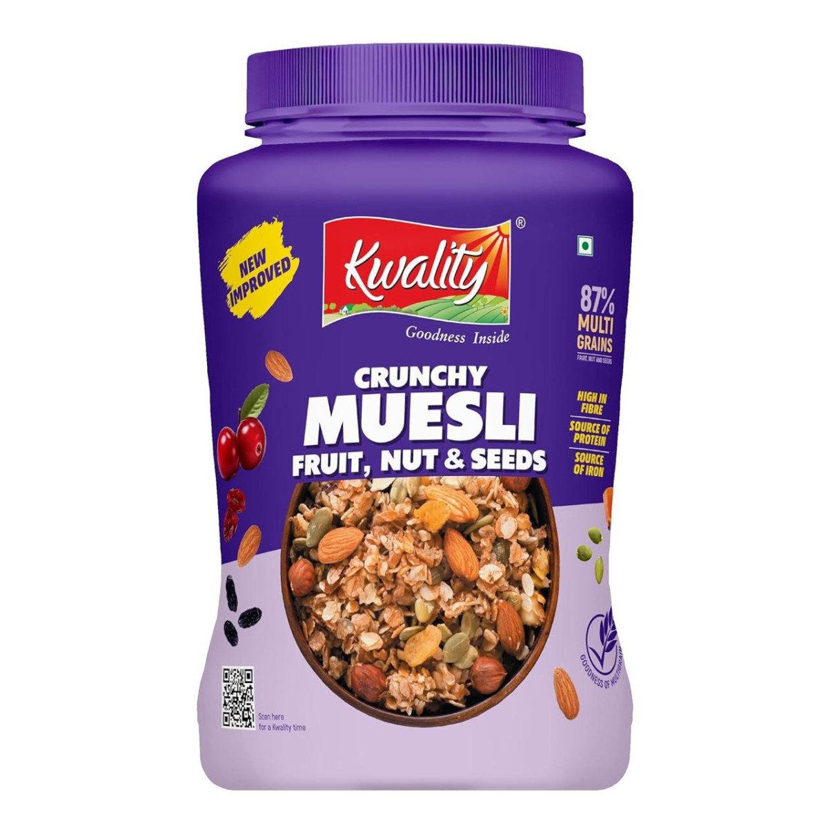 🔥KWALITY Muesli Fruit, Nut & Seeds 900g Jar, 87% Multi Grains, No Maida, Natural Source Of Vitamin & Iron, High In Protein & Fiber, Low Fat

🎁 Deal Price : ₹288

Buy here:

More Details 👉 
...