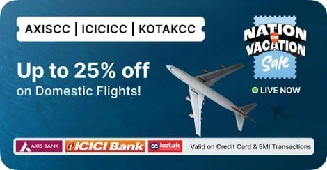 ✈️ Cleartrip Nation on Vacation Sale is LIVE!🔥

💸 Up to 25% OFF on flights
💰 Fares starting from just ₹999
🌍 Discounts on international travel too
🛡 Free Visa Rejection Cover on s...