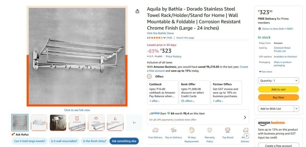 323 loot 

More Details 👉 

📢 Join WhatsApp Deals


#DealsHeaven #LootDeals #BestDeals
#deals 
#budgetfriendly 
#hotdeals
#trending
#dealoftheday