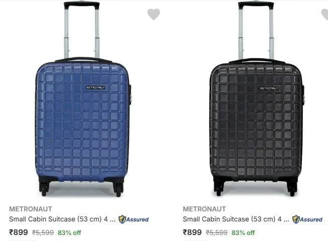 Metronaut Suitcase From 899 Best In India
