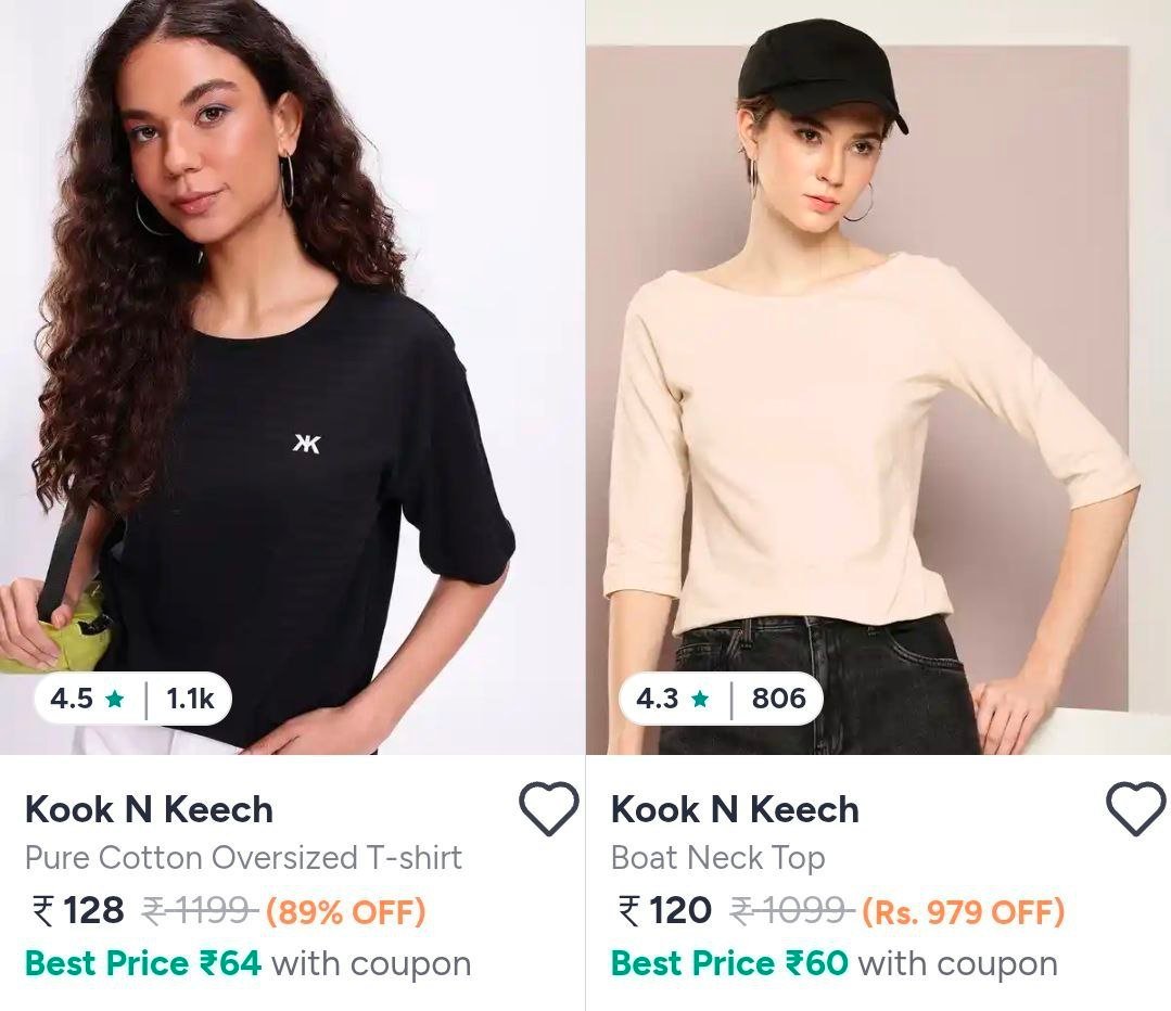 Myntra 89 On Kook N Keech Clothing Men S Women S Here Now Men S Clothing Starts 179 Best In India