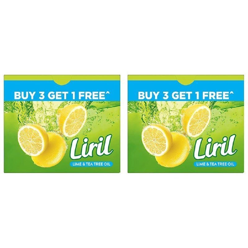 🔥Liril Lime and Tea Tree Oil Bath Soaps: Refreshing Bathi
