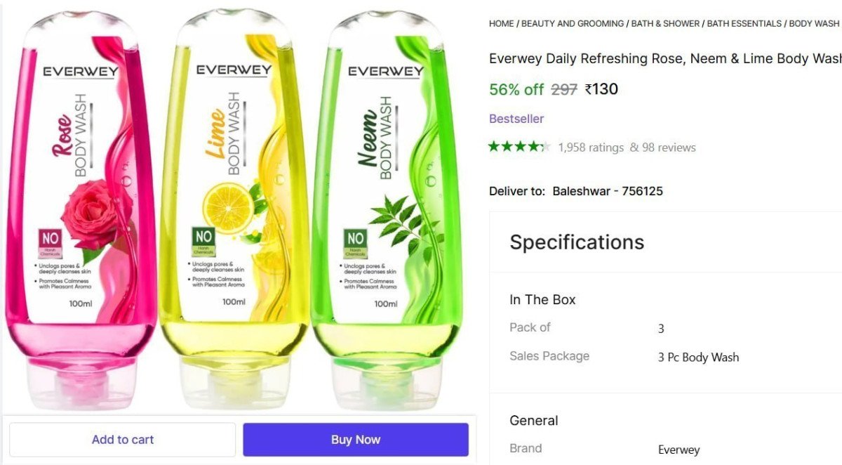 🛍🔥 Shopsy Value Deals – Steal Prices!

🧴 Body Wash (Pack of 3) – ₹130
🔗 

💇 Mini Ceramic Hair Straightener – ₹136
🔗 

🍬 Orange Candy (400g) – ₹111
🔗 

🩺 Dr. Mo...
