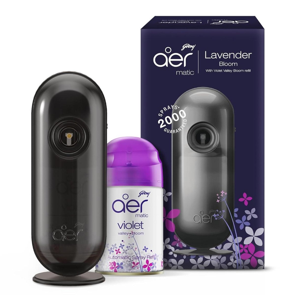 🔥Godrej aer Matic Kit (Machine + 1 Refill) - Automatic Room Fresheners with Flexi Control Spray | Lavender Bloom | 2200 Sprays

🎁 Deal Price : ₹365

Buy here:

More Details 👉 

📢 Join Wh...