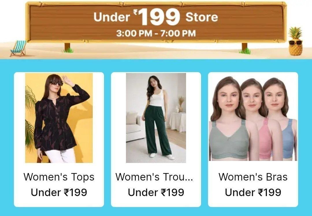 🔥  SHOPSY - Under ₹199 Deals 

🔗 

More Details 👉 

📢 Join WhatsApp Deals


#DealsHeaven #LootDeals #BestDeals
#deals 
#budgetfriendly 
#hotdeals
#trending
#dealoftheday