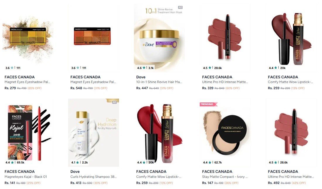 💥Myntra | Faces Canada - Upto 65% off

⚡

More Details 👉 

📢 Join WhatsApp Deals


#DealsHeaven #LootDeals #BestDeals
#deals 
#budgetfriendly 
#hotdeals
#trending
#dealoftheday