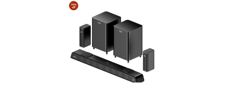 💥Boat Aavante 5.2.4 Prime 6250DA, Dolby Atmos, 625W, 5.2.4CH(Dual Subwoofers & Wireless Satellites), QR for Installation, Bluetooth 

💰Deal @ 15420🔥.  ❌Reg @ 17999

✅3000 off with SBI cc ...