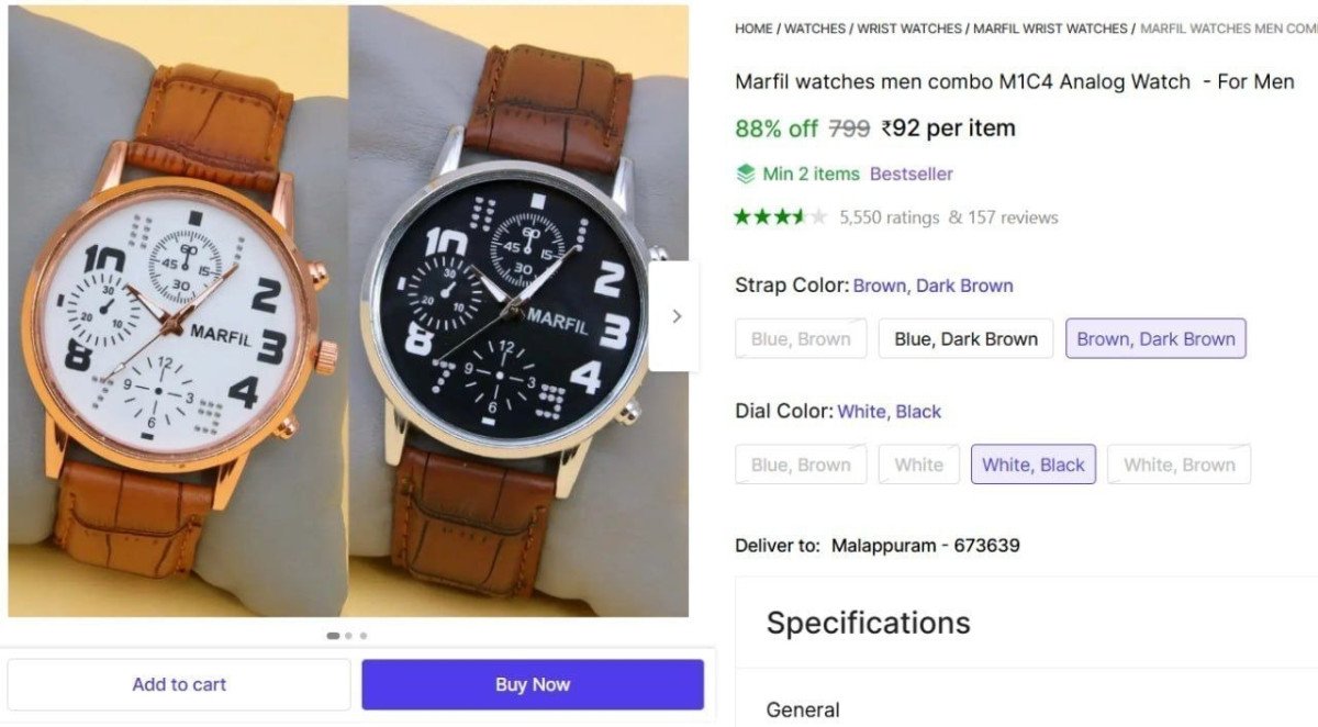 💥 Analog Watch  - For Men @ ₹92



More Details 👉 

📢 Join WhatsApp Deals


#DealsHeaven #LootDeals #BestDeals
#deals 
#budgetfriendly 
#hotdeals
#trending
#dealoftheday