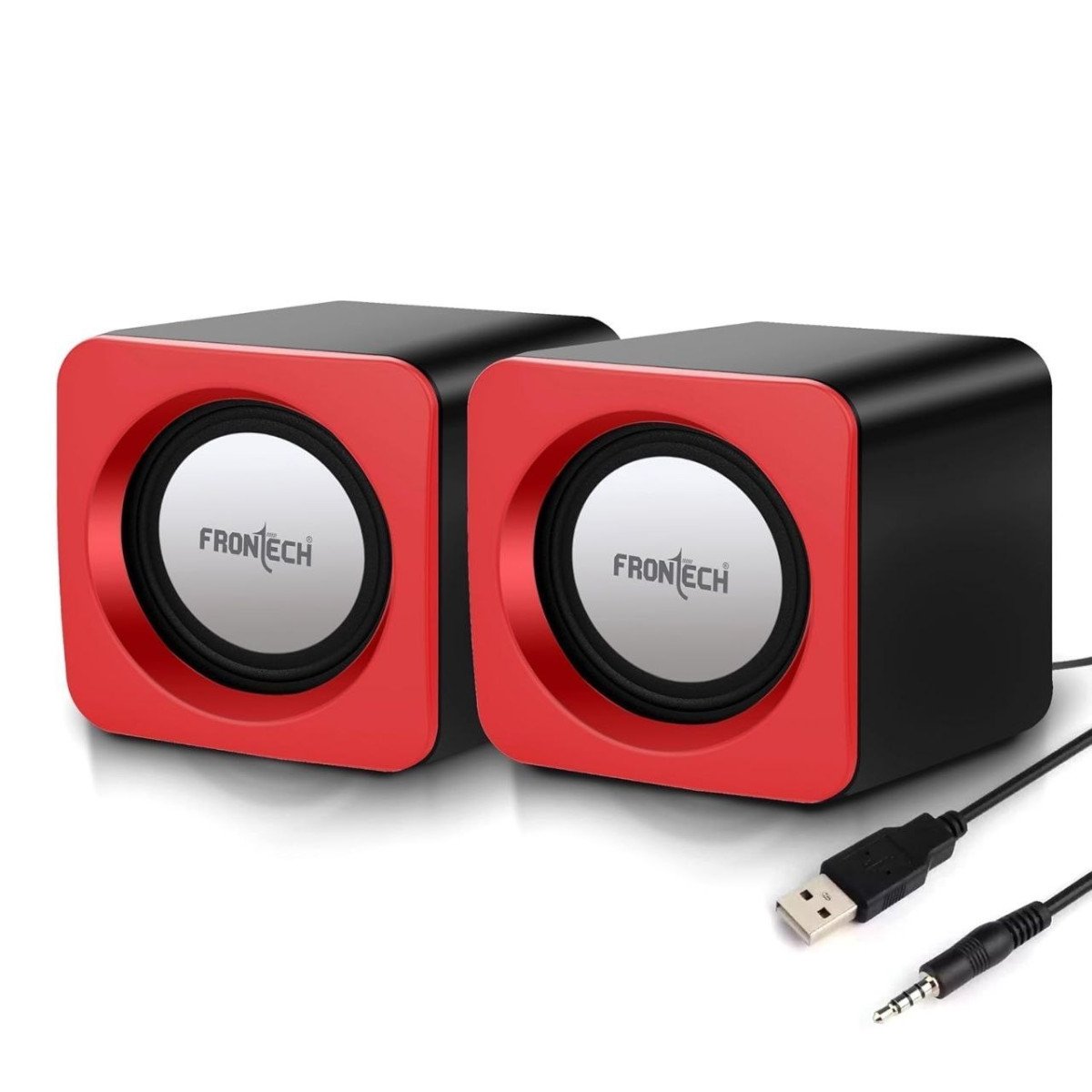 Frontech Premium 2 0 Channel Usb Powered Speakers