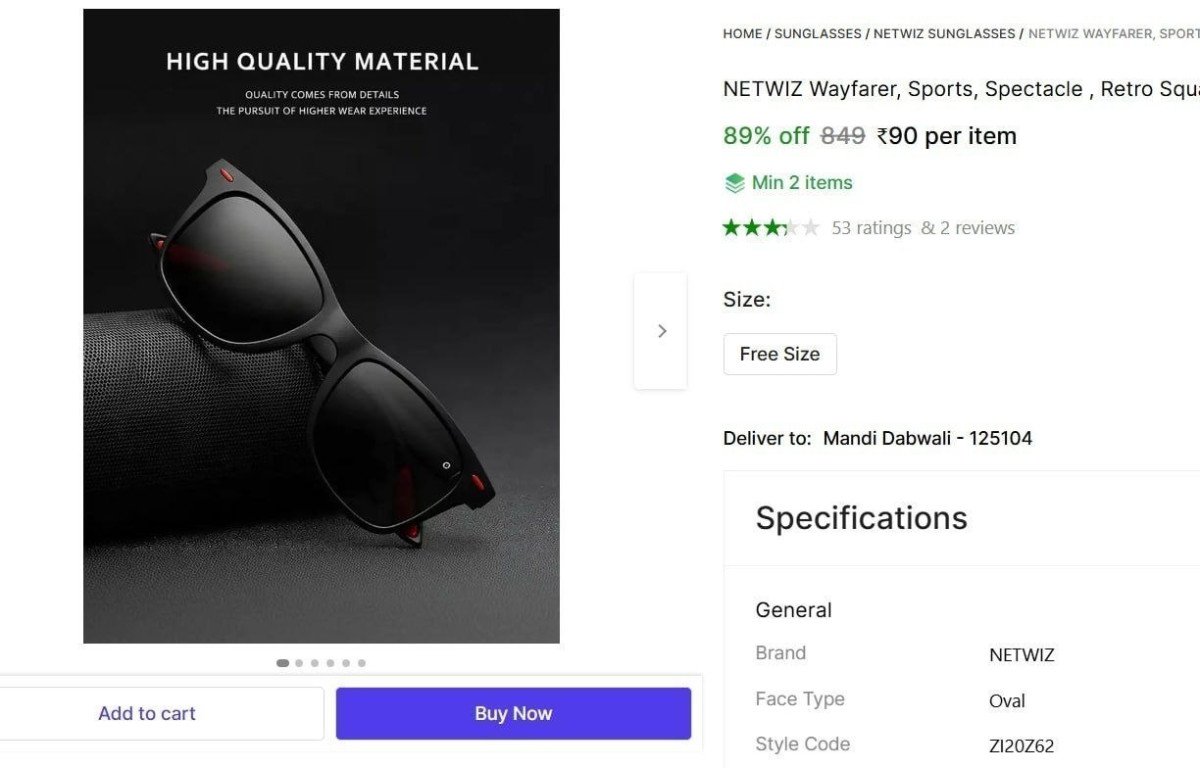 💥 Retro Square Sunglasses @ ₹90



More Details 👉 

