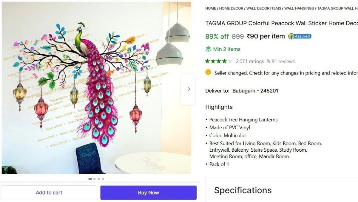 💥 Wall Sticker Home Decor @ ₹90



More Details 👉 

📢 Join WhatsApp Deals


#DealsHeaven #LootDeals #BestDeals
#deals 
#budgetfriendly 
#hotdeals
#trending
#dealoftheday