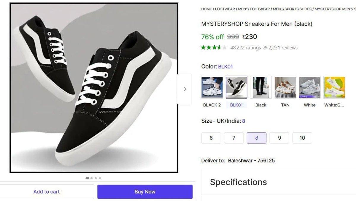 🔥  Sneakers For Men (Black) @ ₹230

🔗 

More Details 👉 

📢 Join WhatsApp Deals


#DealsHeaven #LootDeals #BestDeals
#deals 
#budgetfriendly 
#hotdeals
#trending
#dealoftheday