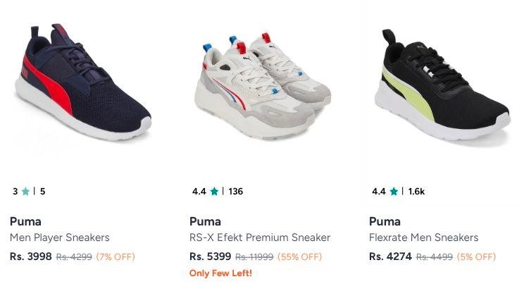 👟🔥MYNTRA | PUMA PREMIUM SNEAKER SALE – LIMITED TIME! 🔥👟

🎟️ Use Coupons:
💸 PREMIUM1000 / PREMIUM2000 / PREMIUM3000

🛍️ Shop Now: 

More Details 👉 

📢 Join WhatsApp Dea...