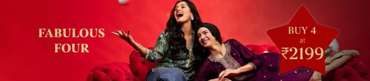 Libas Fabulous Four Buy 4 Styles At Just 2199 Trendy Ethnic Wear For Every 