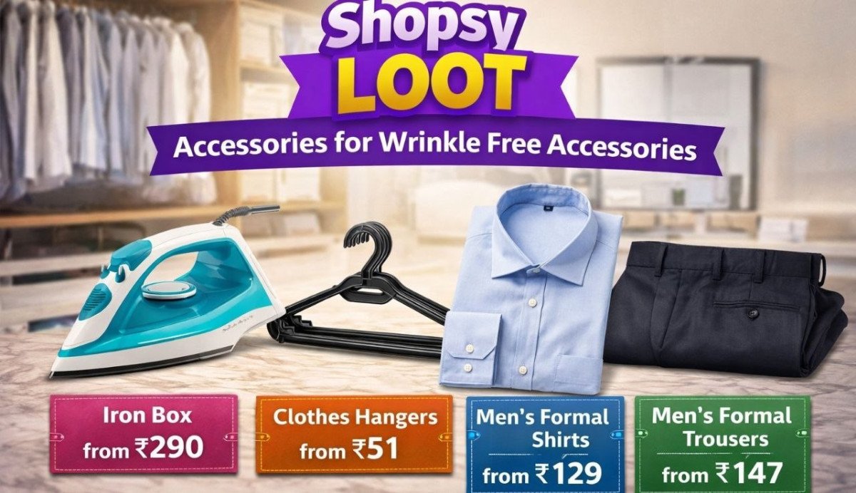 Shopsy Loot -Accesories for wrinkle free accessories🔥🔥
