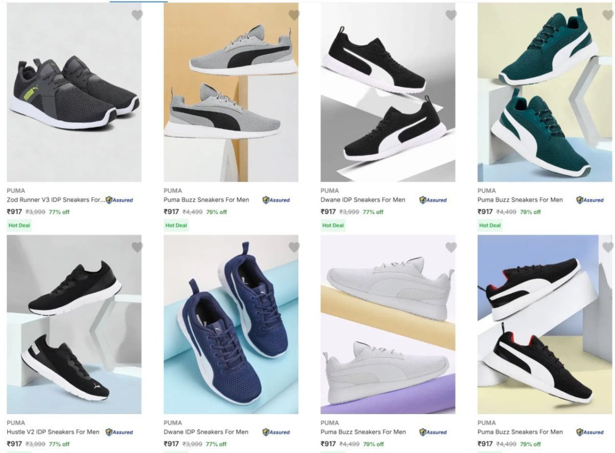 On Branded Shoes Puma Adidas Reebok Campus Redtape Ducati Crocs Best In India