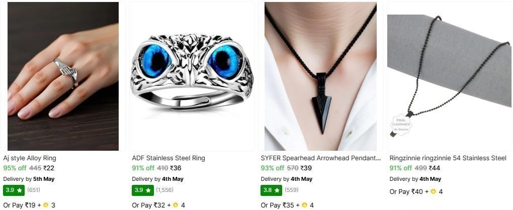 Shopsy Men S Fashion Accessories Under 99 Best In India