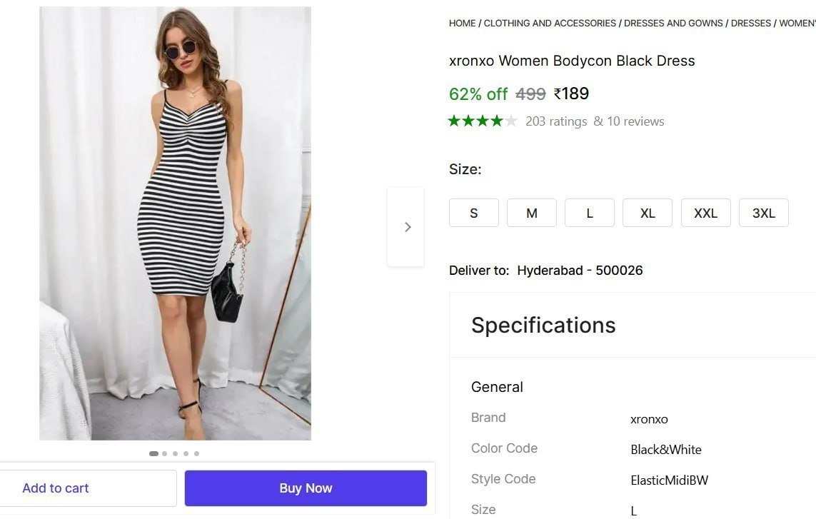 🔥  Women Bodycon Black Dress @ ₹189

🔗 

More Details 👉 

📢 Join WhatsApp Deals


#DealsHeaven #LootDeals #BestDeals
#deals 
#budgetfriendly 
#hotdeals
#trending
#dealoftheday