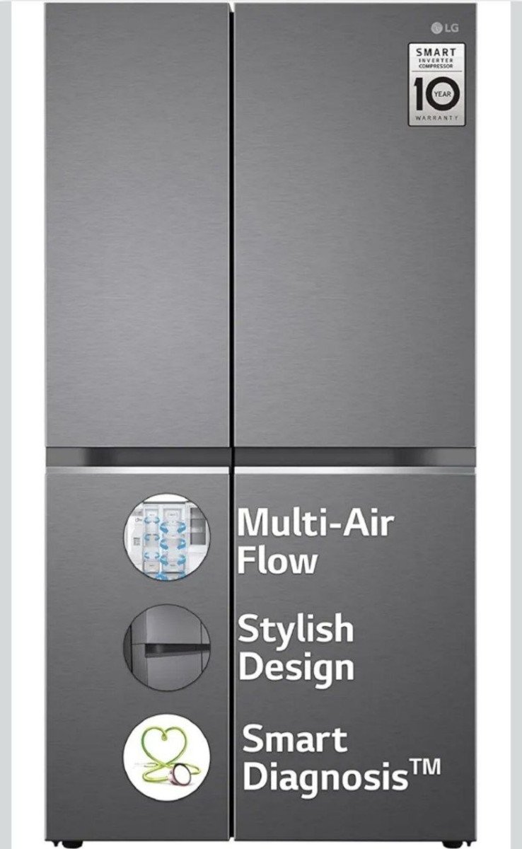 🔥🔥LG 655 L Frost-Free Smart Inverter Double Door Side-By-Side Refrigerator 

🎁 Deal Price : ₹56,490

Buy Here : 

💥Bank offer: ₹13500 off on Axis Bank credit card  EMI Txn 

⚡ Appl...
