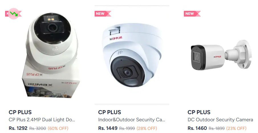 Myntra | CP PLUS | wifi security cameras | Starting at just Rs.1299

🔗 

More Details 👉 

📢 Join WhatsApp Deals


#DealsHeaven #LootDeals #BestDeals
#deals 
#budgetfriendly 
#hotdeals
#tren...