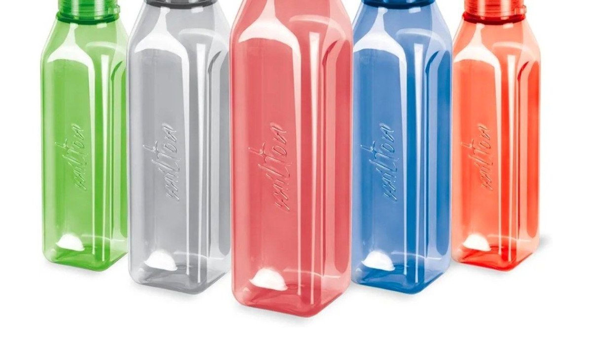 Milton Prime Pack Of 5 Water Bottles 1ltr Each 247
