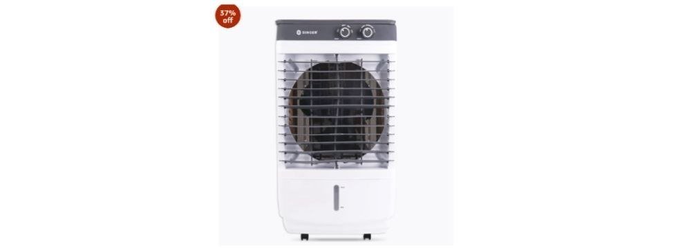 SINGER New 37L Aero Ultima Personal Air Cooler For Home | High Speed Fan | 30 FT Powerful Air Throw | 

💰Deal @ 5168🔥.  ❌Reg @ 5999

✅ apply 2% off coupon 
✅558 off with SBI cc 

🔗

Mor...