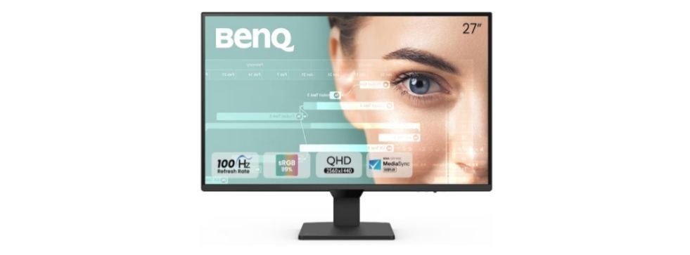 BenQ GW2790Q, 27 Inch (68.58 cm), IPS, 2K QHD 2560x1440, 100Hz, Black, 99% sRGB, 1500:1 CR, Eye-Careu, Dual HDMI, DisplayPort, Bezel-Less, Eyesafe, Wall Mountable Monitor

💰Deal @ 14990🔥.  ❌Re...