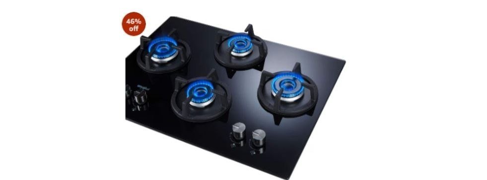 Whirlpool Hob 4 Burner Crystal Glass Auto Ignition Gas Stove (Elite Hybrid 704 Mt Gas Hob), 

💰Deal @ 11999🔥.  ❌Reg @ 13999

✅ apply 500 off coupon 
✅1000 off with SBI cc emi 

🔗

More ...