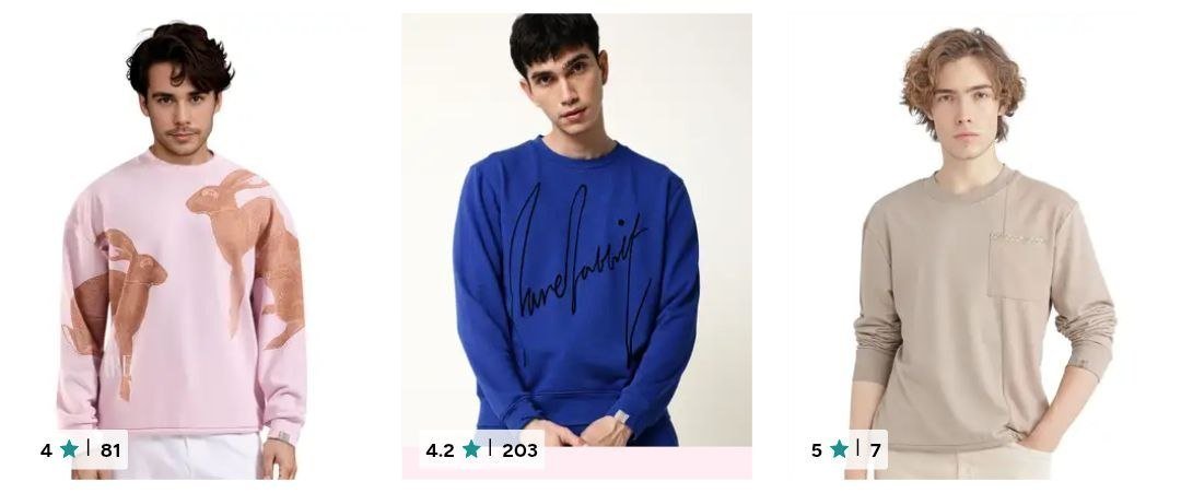 💥Myntra : Upto 68% Off : Rare Rabbit Clothing.

Jackets : 
Sweatshirts : 
Sweaters : 
Tshirts : 
Trousers : 
Shirts : 
Jeans : 
Shorts : 
Trackpants : 
Shoes : 

More Details 👉 

📢 Join Whats...