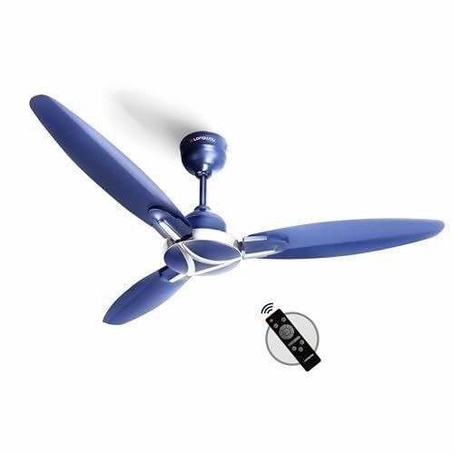 .

Grab 🔥 
2,299₹

LONGWAY Zephyr 1200 mm BLDC Ceiling Fan with Remote Control | BEE 5 Star Rated Energy Efficient | Ultra High Speed 3 Blade Anti-Dust Decorative Ceiling Fan | 3 Years Warranty (...
