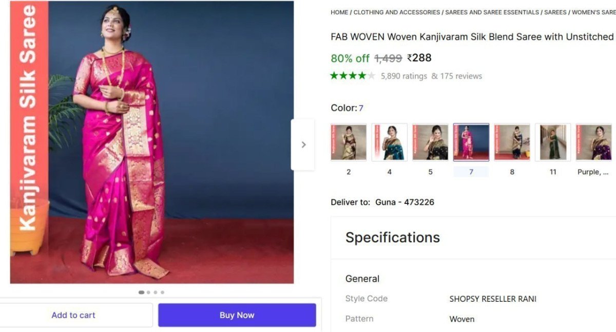 🔥  Banarasi Silk Saree  with Blouse @ ₹288

🔗 
🔗 

More Details 👉 

📢 Join WhatsApp Deals


#DealsHeaven #LootDeals #BestDeals
#deals 
#budgetfriendly 
#hotdeals
#trending
#deal...