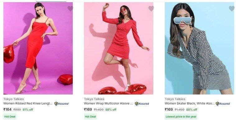 Flipkart | Upto 89% Off On Tokyo Talkies Women Clothing. 

Tops. : 
Sweatshirts :  
Dresses :  
Jeans :  
Trousers : 
Blazers : 
Jumpsuits : 

More Details 👉 

📢 Join WhatsApp Deals


#DealsHeav...