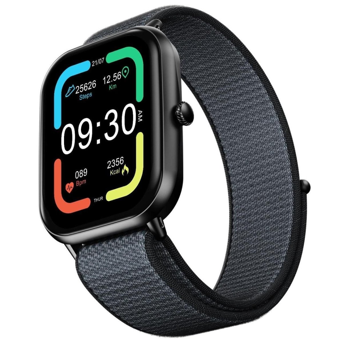 Fire-boltt Ninja Call Pro Max Nyluxe Smart Watch 2 01 With Bluetooth Callin