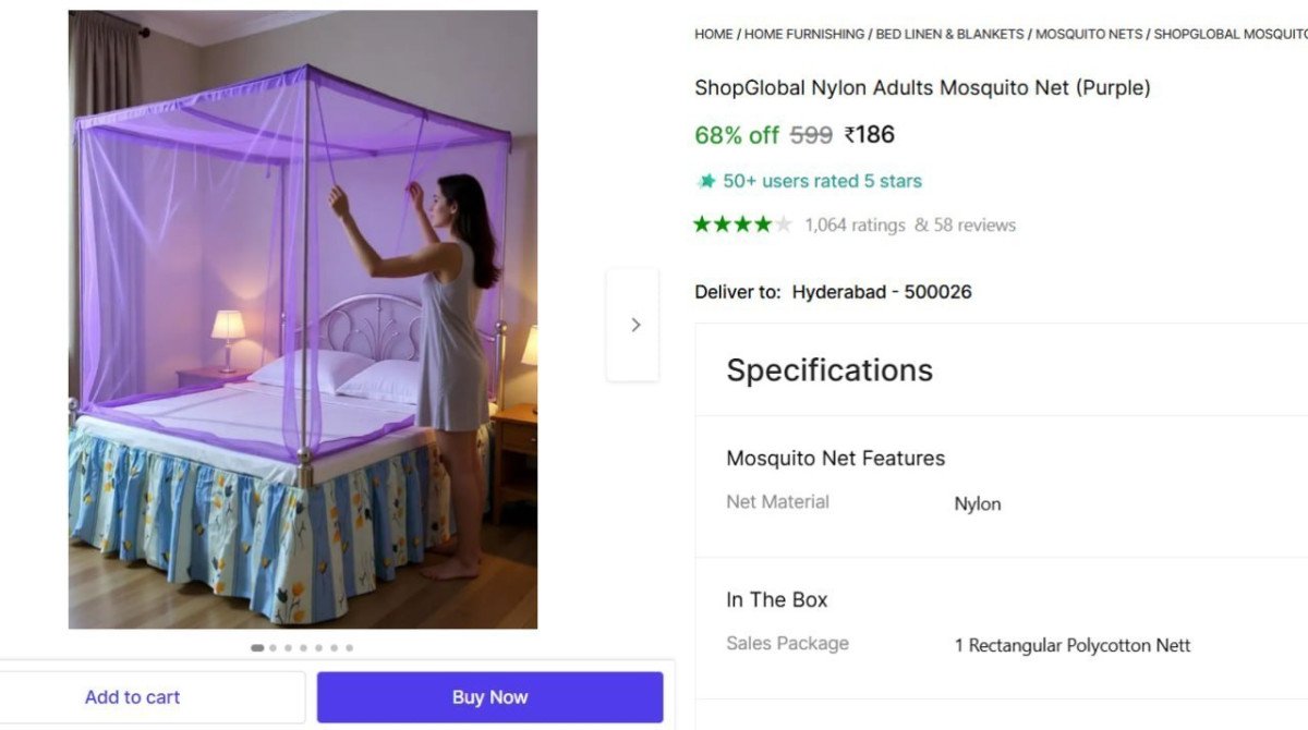 🔥  Double Bed Mosquito Net @ ₹186

🔗 

More Details 👉 

📢 Join WhatsApp Deals


#DealsHeaven #LootDeals #BestDeals
#deals 
#budgetfriendly 
#hotdeals
#trending
#dealoftheday