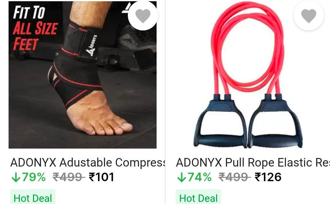 Flipkart | Fitness Accessories Starting from Rs.101

👉Link : 

More Details 👉 

📢 Join WhatsApp Deals


#DealsHeaven #LootDeals #BestDeals
#deals 
#budgetfriendly 
#hotdeals
#trending
#deal...