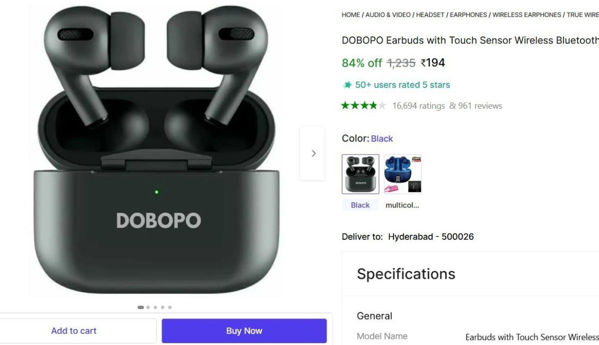 🔥  Earbuds with Touch Sensor @ Rs.194

🔗 

More Details 👉 

📢 Join WhatsApp Deals


#DealsHeaven #LootDeals #BestDeals
#deals 
#budgetfriendly 
#hotdeals
#trending
#dealoftheday