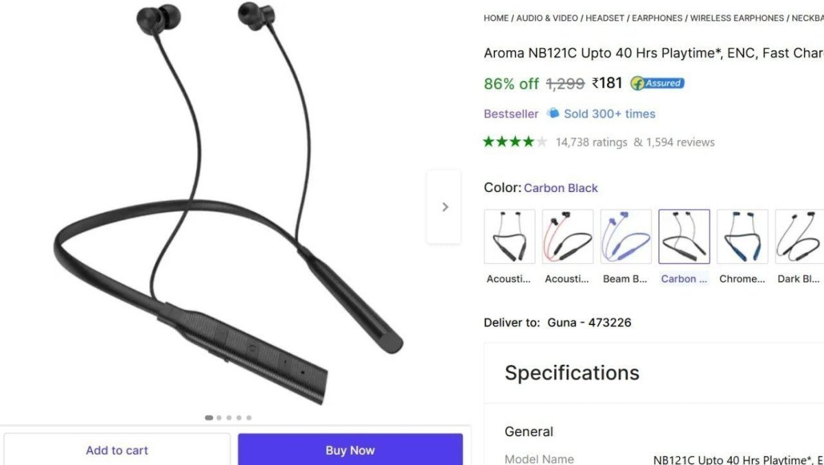 🔥  Aroma Bluetooth Neckband @ ₹181

🔗 

More Details 👉 

📢 Join WhatsApp Deals


#DealsHeaven #LootDeals #BestDeals
#deals 
#budgetfriendly 
#hotdeals
#trending
#dealoftheday