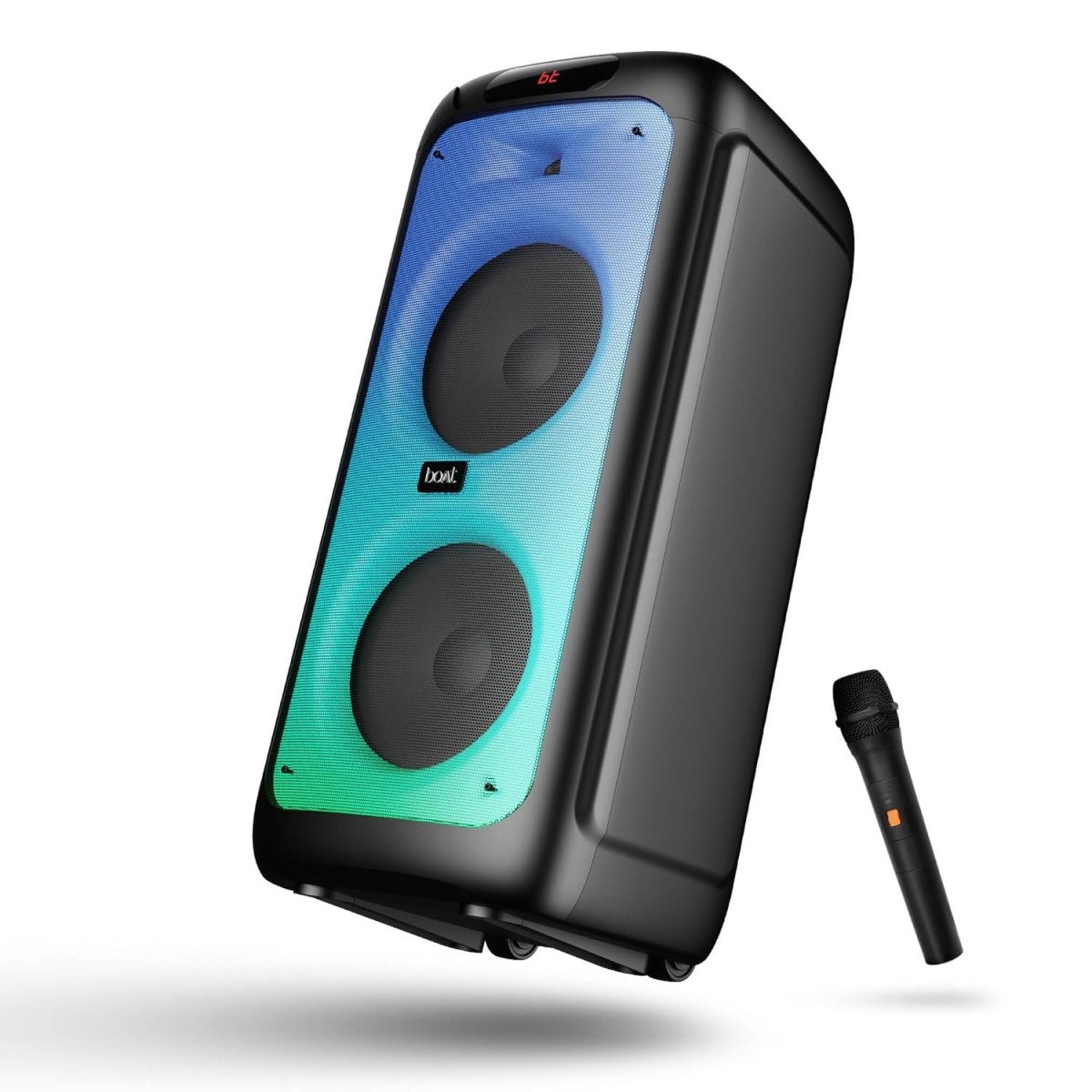 🔥🔥boAt Partypal 390/400 Speaker w/ 160 W Signature Sound, Karaoke with 2 Microphone Input Ports, Up to 6 hrs Playtime, EQ Modes, TWS Mode, Bluetooth v5.3, AUX & USB Type-C Port

🎁Deal Price :...