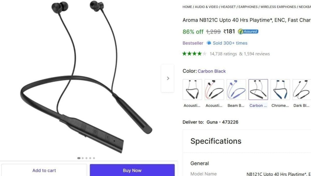 Aroma Bluetooth Neckband @ ₹181

 

More Details 👉 

📢 Join WhatsApp Deals


#DealsHeaven #LootDeals #BestDeals
#deals 
#budgetfriendly 
#hotdeals
#trending
#dealoftheday