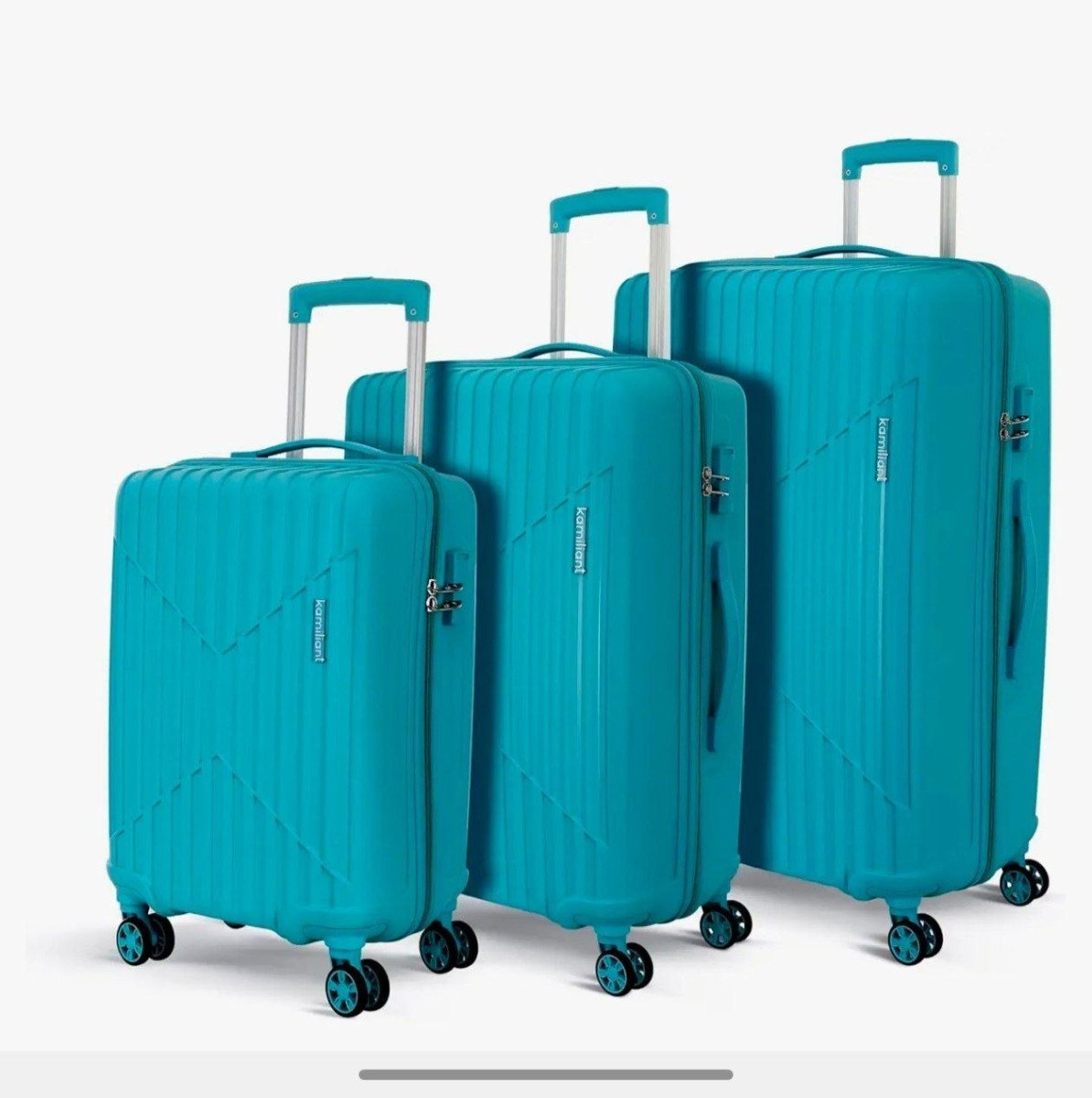 Kamiliant By American Tourister Savvy Trolley Bag Set Of 3 At 4364 - Flat 4