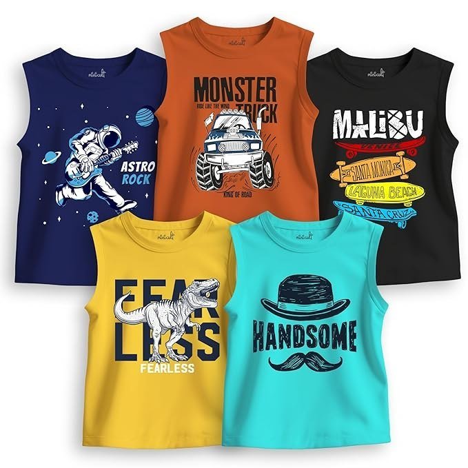 🔥🔥minicult Printed Cotton Jersey Vest for Boys and Girls (Multicolor) for 3-4 Years-Pack Of 5

🎁Deal Price : ₹568

Buy Here : 

More Details 👉 

📢 Join WhatsApp Deals


#DealsHeaven #...