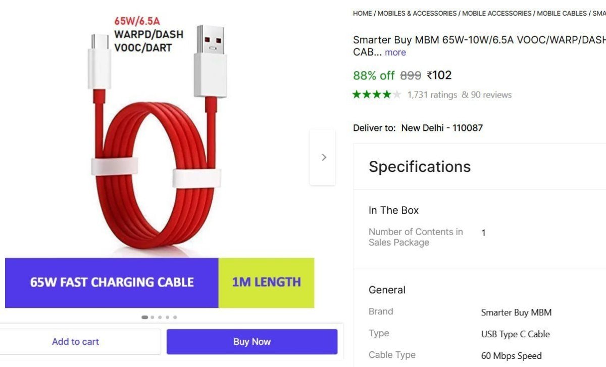 🔥  Fast Charging USB Type C Cable @ ₹102

🔗 

More Details 👉 

📢 Join WhatsApp Deals


#DealsHeaven #LootDeals #BestDeals
#deals 
#budgetfriendly 
#hotdeals
#trending
#dealoftheday